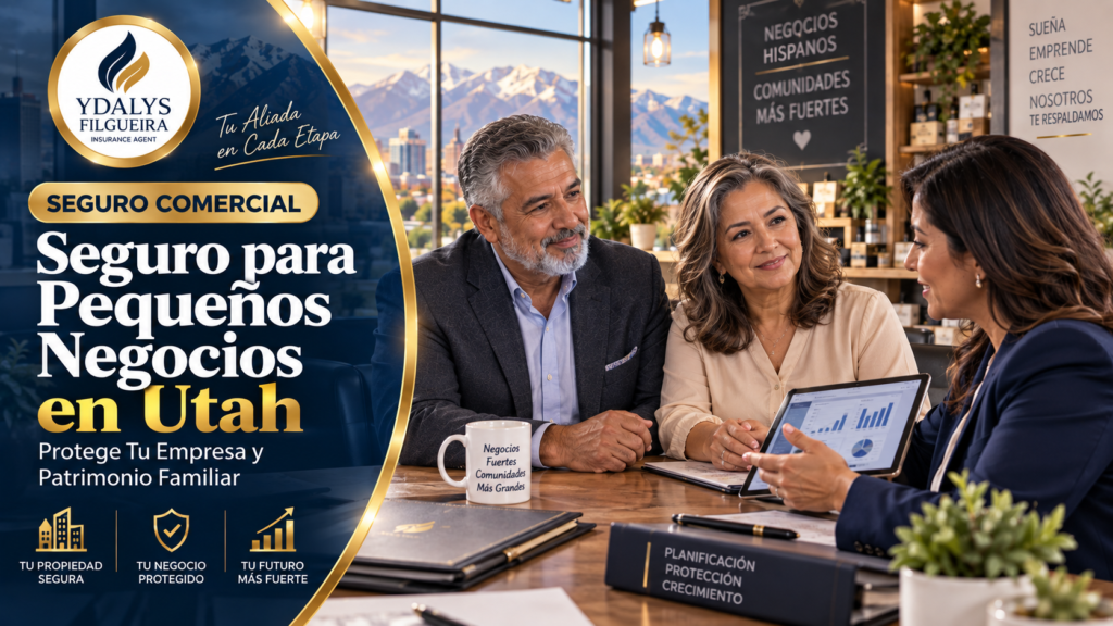 Seguro para pequeños negocios en Utah para empresarios hispanos
