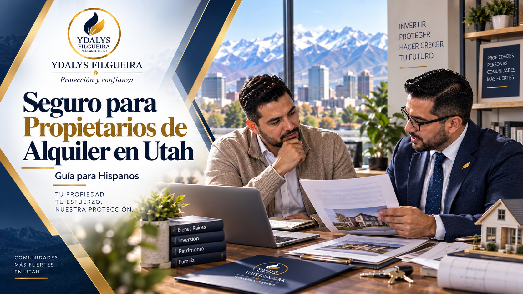 Seguro para propietarios de viviendas de alquiler en Utah para hispanos