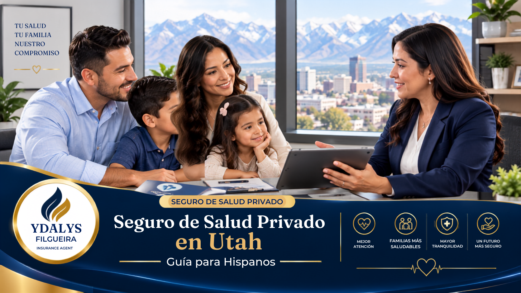 Seguro de salud privado en Utah para familias hispanas