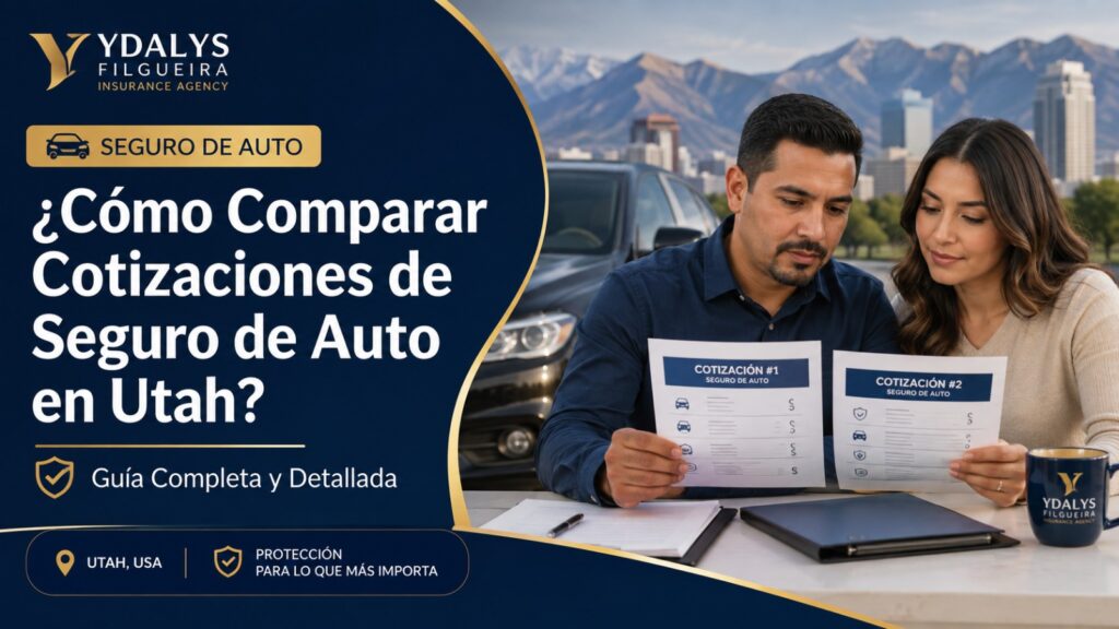 Cómo Comparar Cotizaciones de Seguro de Auto en Utah